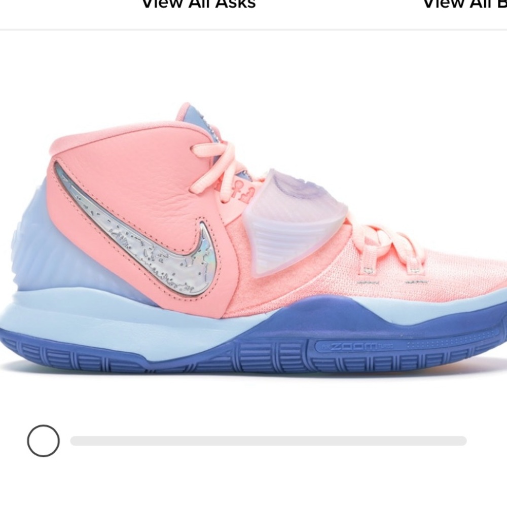 Kyrie 6 concepts- worn twice. Like new condition